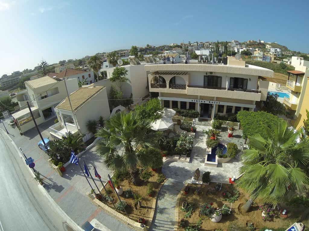 Alkion Hotel Сталос Экстерьер фото